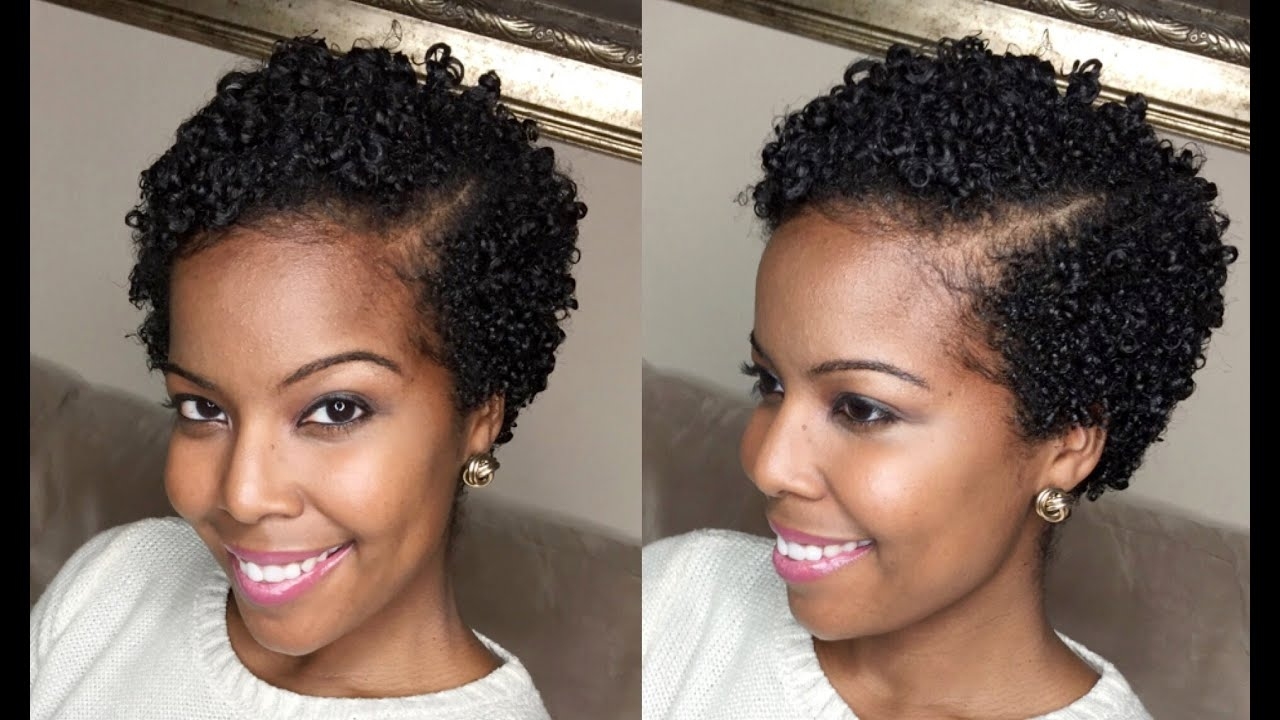 How To: Wash N Go On Short Natural Hair / Twa with regard to Short Haircuts Wash And Go