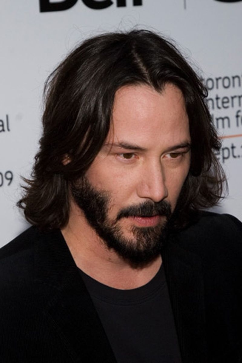 If You Want To Grow Your Hair Out, Follow The Example Of in Keanu Reeves Current Hair Style
