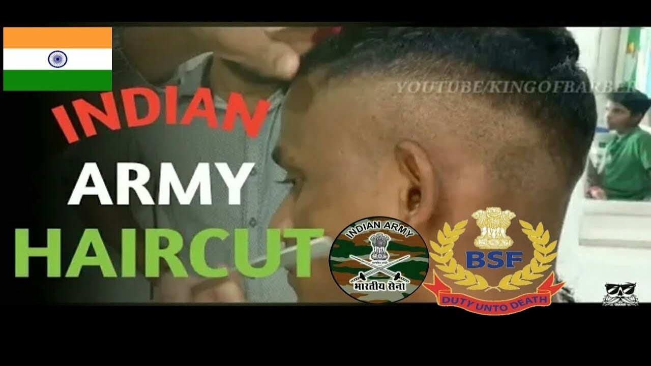 Indian Army Haircut !!! Army Haircutting !!! Indian Army Hair  Cutting!indian Army!military Haircut within Indian Army Hairstyle India