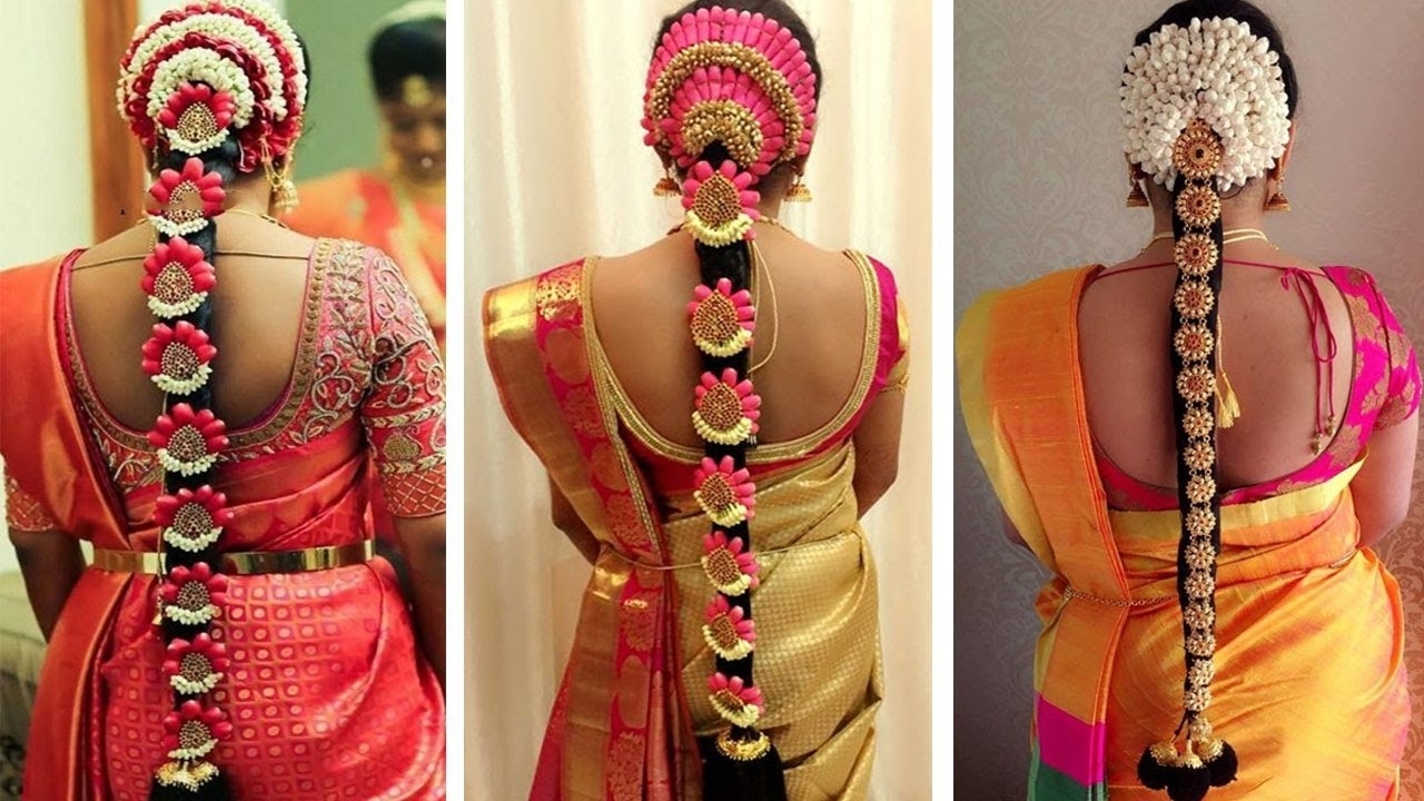 Indian Bridal Hairstyles | Wedding Hairstyles Step By Step | Bridal Bun And  Bridal Plait Hairstyles throughout Indian Bridal Jadai Hairstyle