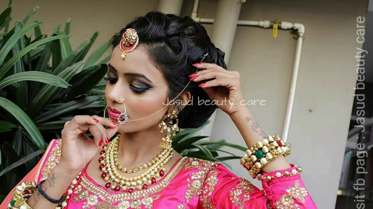 Indian Bridal Makeup And Hairstyle Tutorial. regarding Indian Dulhan Makeup And Hairstyle