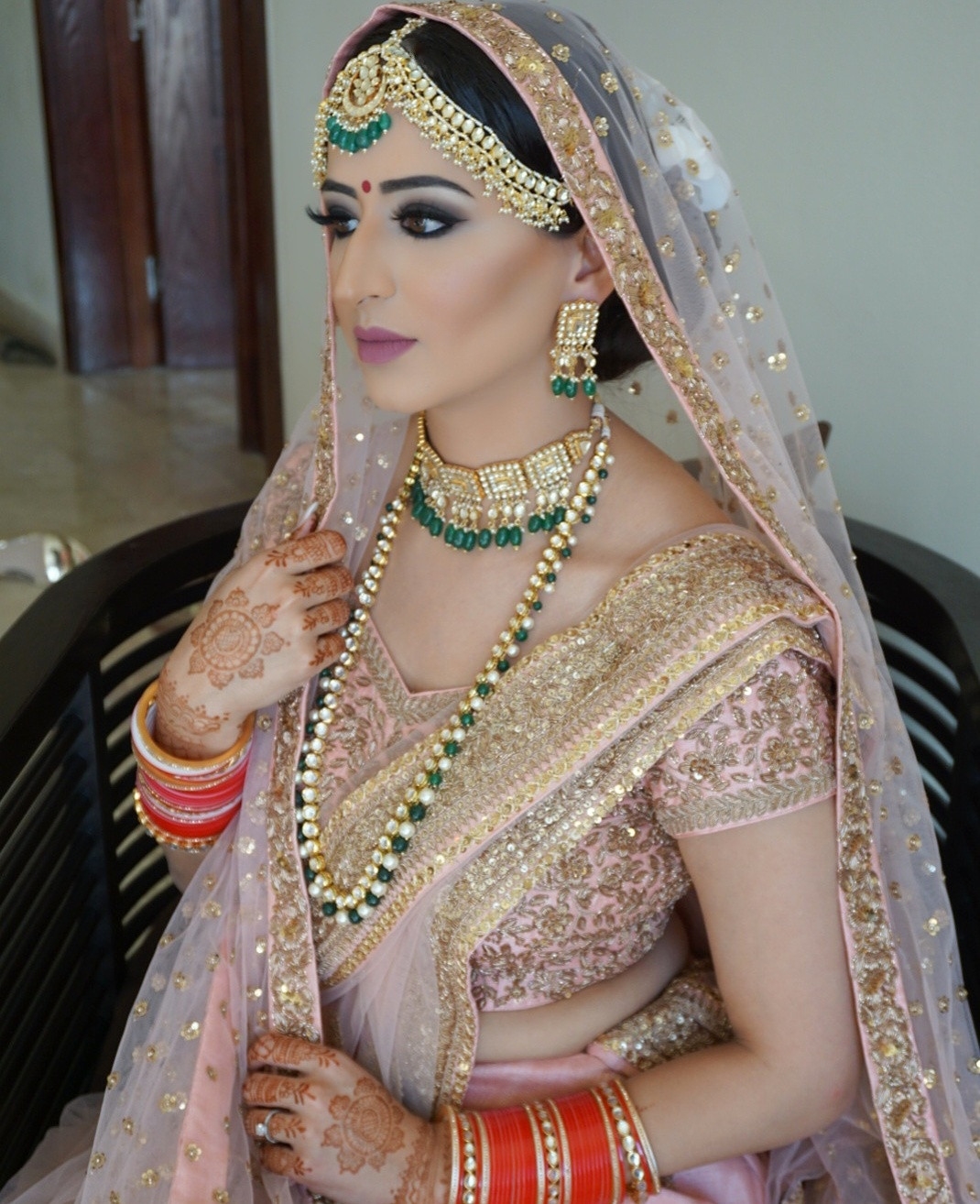 Indian Bridal Hair And Makeup Calgary - Wavy Haircut