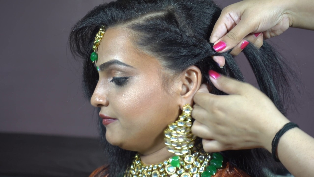 Indian Traditional Hairstyle for Indian Ladies Hairstyle Video