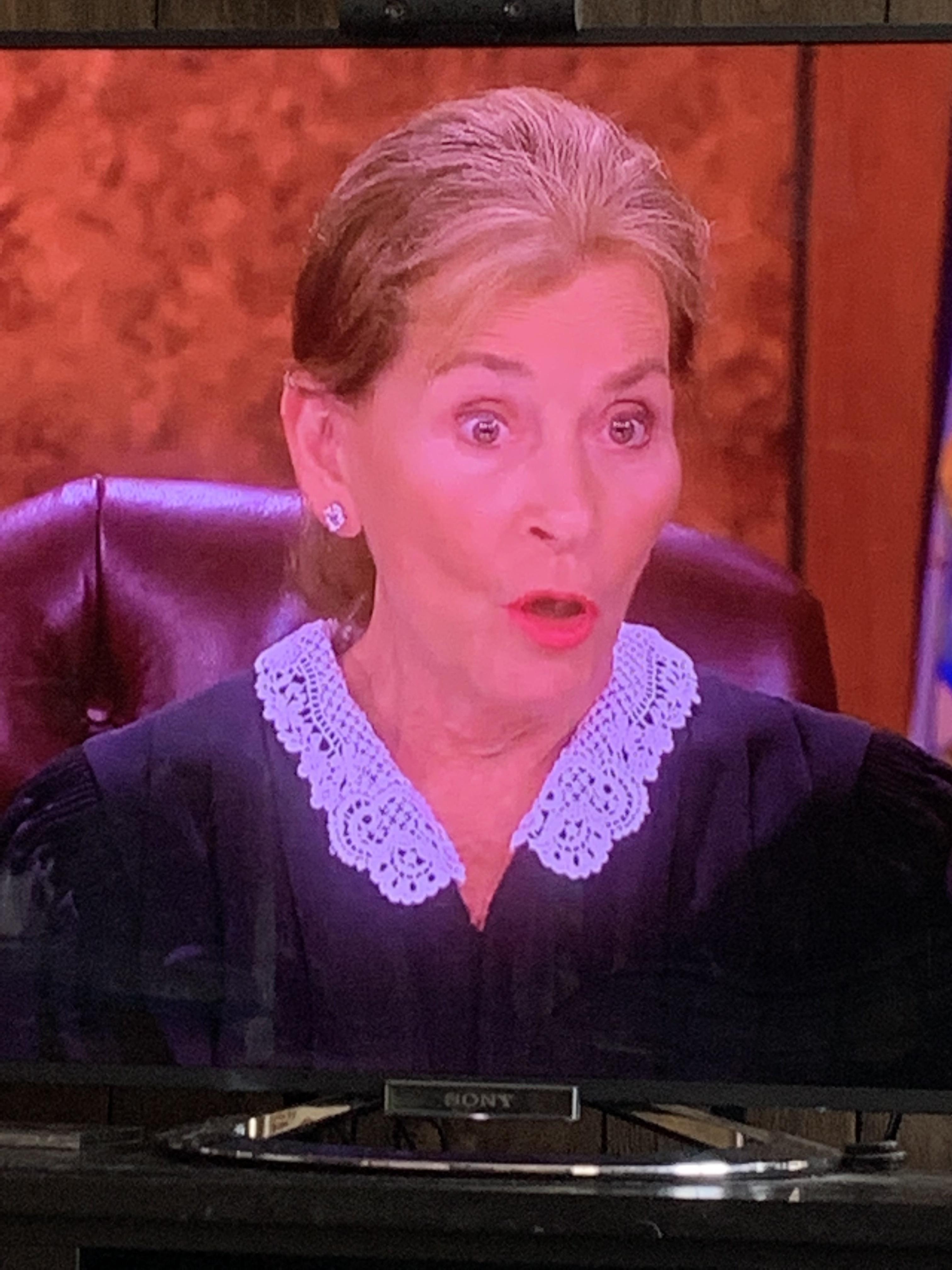 Judge Judy Laying Down The Law With A New Young Hairstyle within New Judge Judy Hair Style