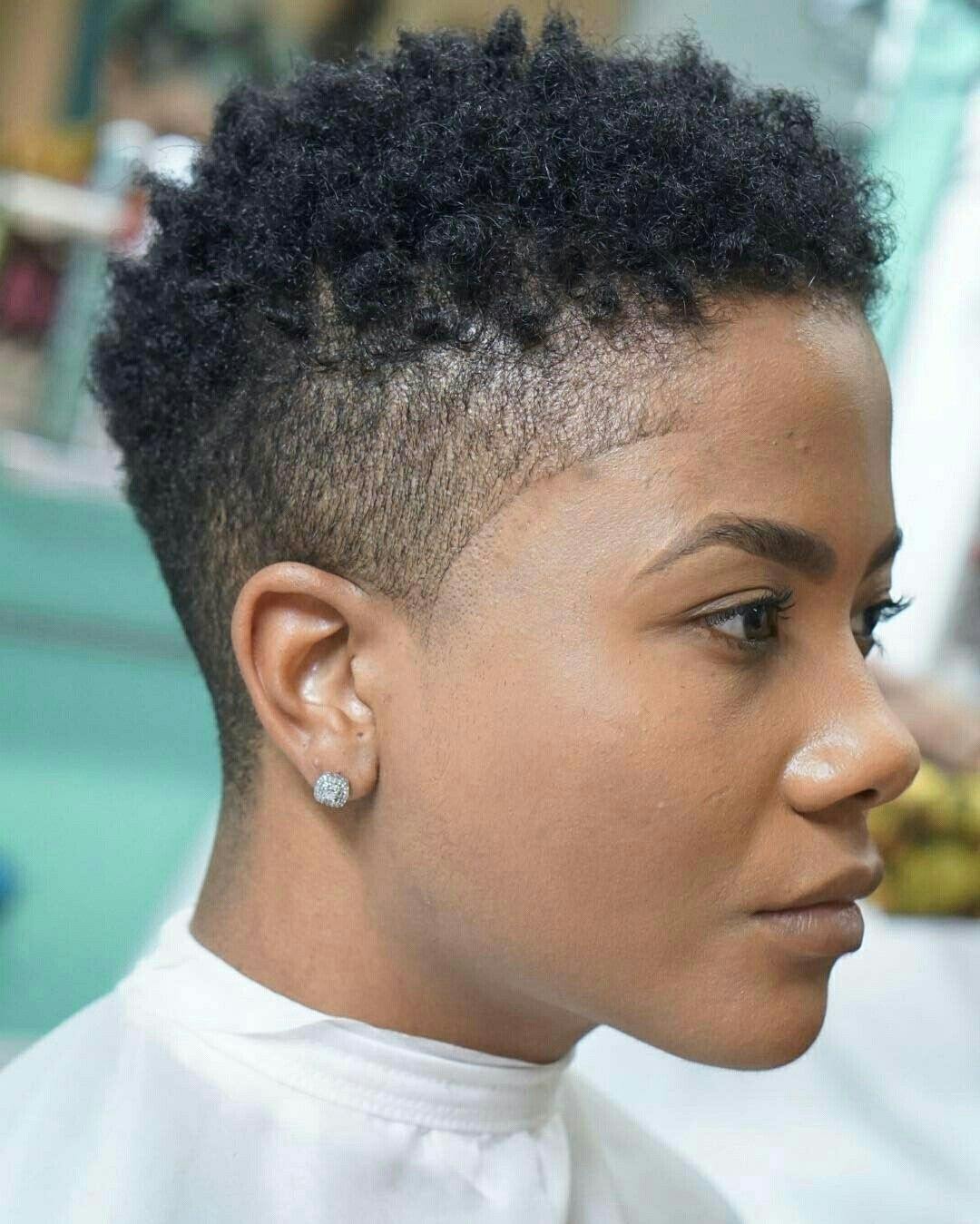 Low Fade Haircut For Black Women | Afro Styles In 2019 pertaining to Images Of Black Women Natural Faded Haircut