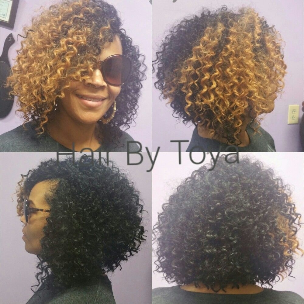 Model Model Jerry Curl Quick Weave Bob ☆ | Quick Weaves In intended for Short Jerry Curl Weave Hairstyles