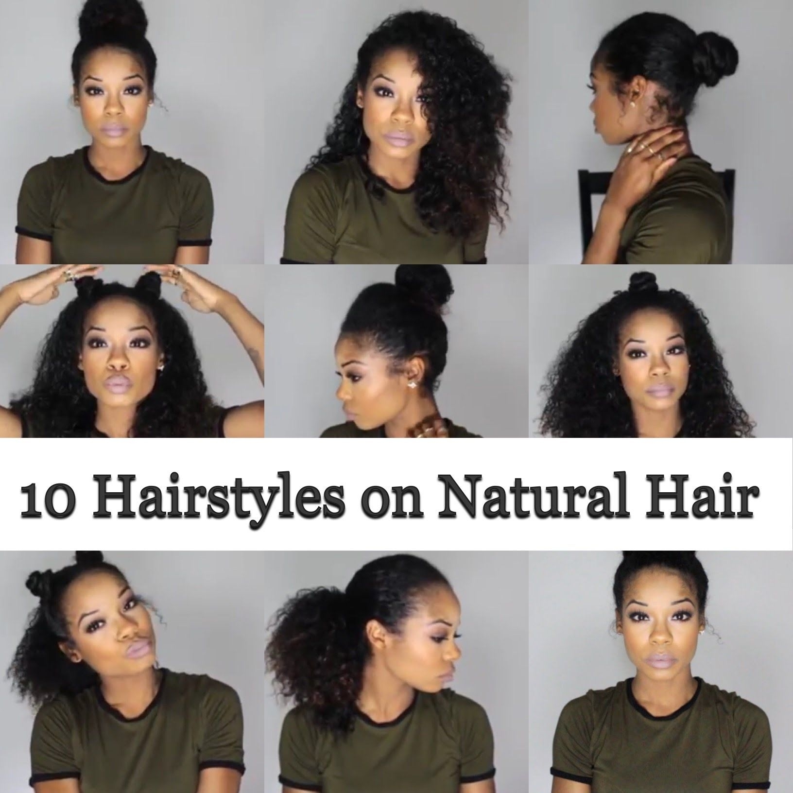 Natural Hairstyles For Short 3B Hair | Hairstyles | 3C Hair with 3C Short Hair Hairstyles