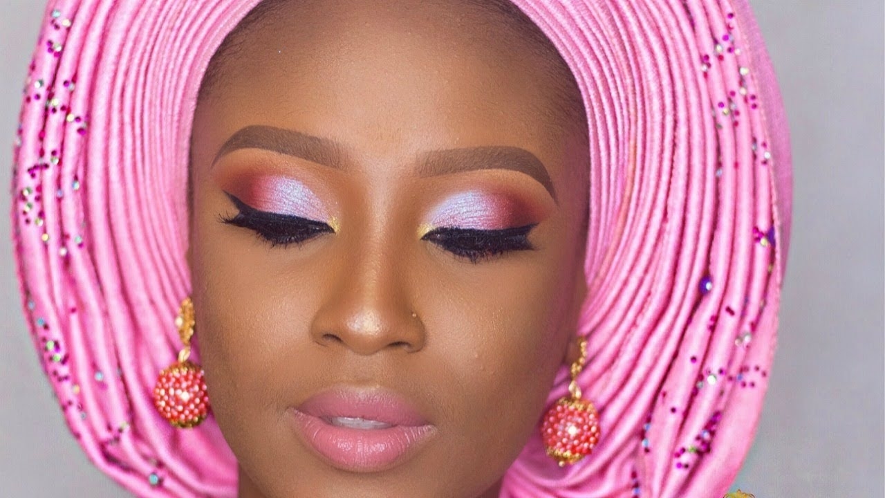 Nigerian Traditional Bridal Makeup Tutorial intended for Makeup Pictures In Nigeria