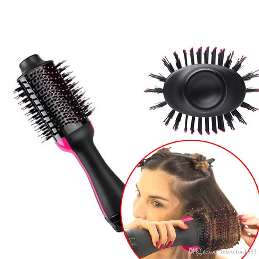 One Step Hair Dryer, Salon Hot Air Styling Brush Negative inside Hair Type Generator What Is It