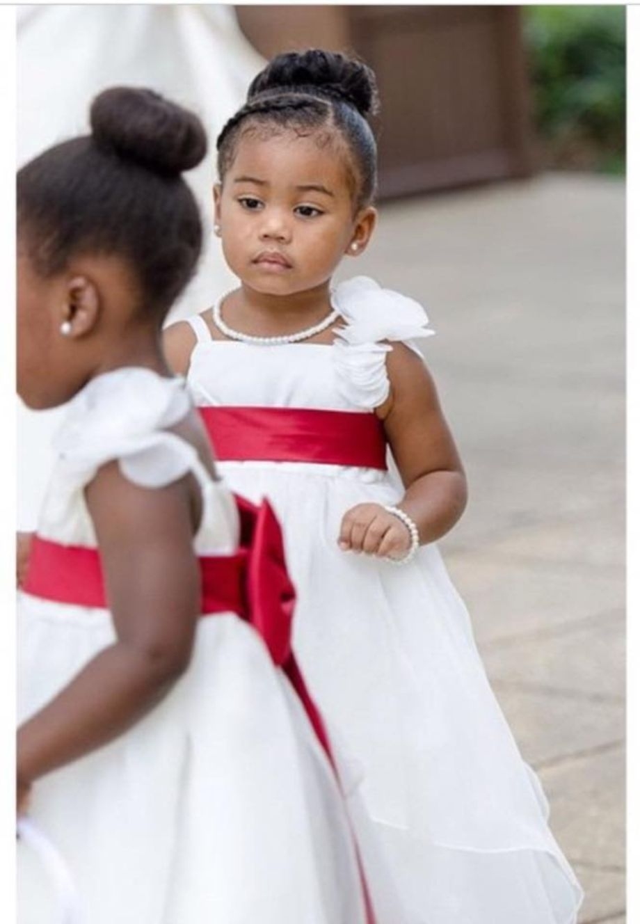Pin On Baby Queen with regard to African American Flower Girl Hairstyles