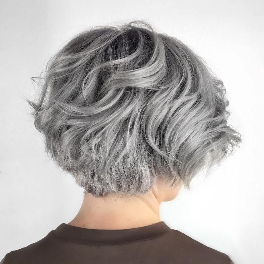Pin On Hair with Wavy Hairstyles For Gray Hair