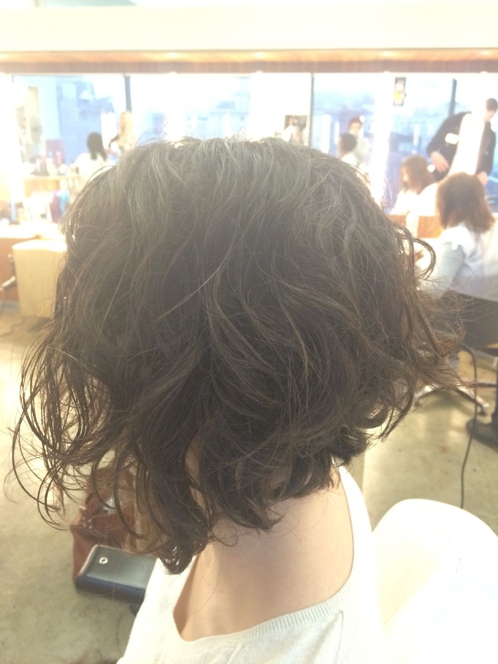 Aline Haircuts For Curly Hair - Wavy Haircut