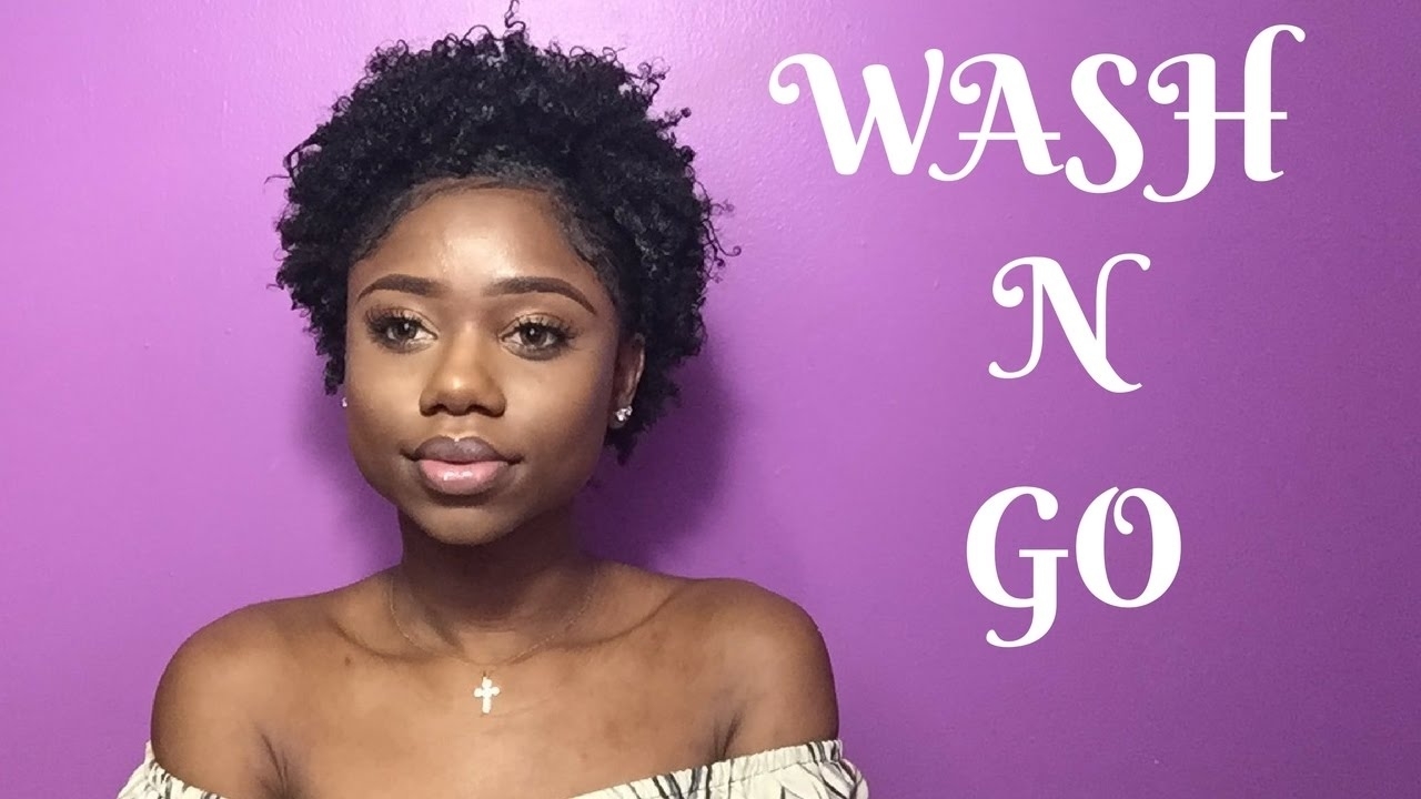 Diy Wash And Go Natural For Very Short Hair Black Women Wavy Haircut 