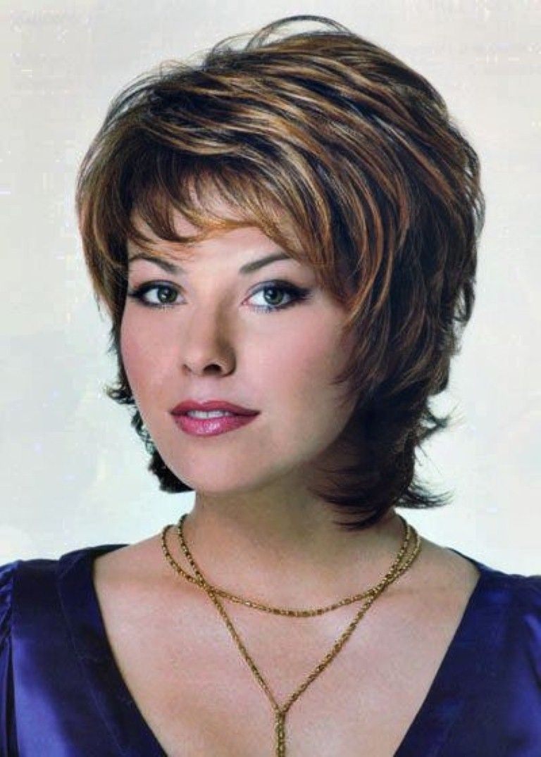 Short Feathered Haircuts For Women Over 60