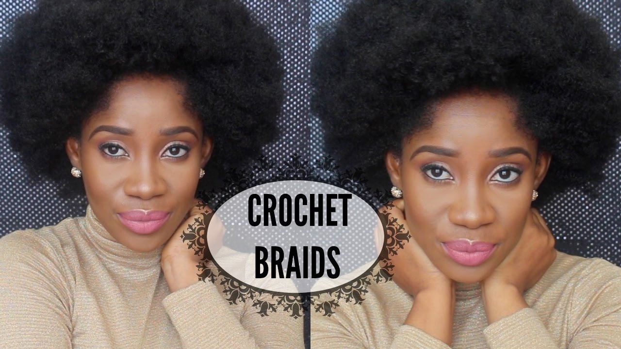 Short Afro Kinky Crochet Braids regarding Short Afro Crochet Braids