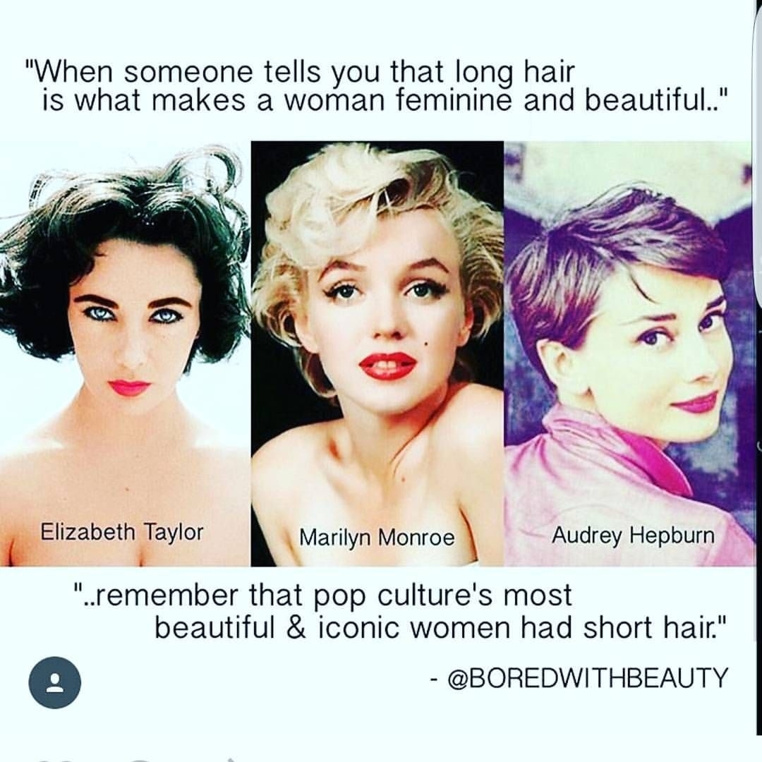 Short Hairelizabeth Taylor, Marilyn Monroe, Audrey in Elizabeth Taylor Curly Short Haircut