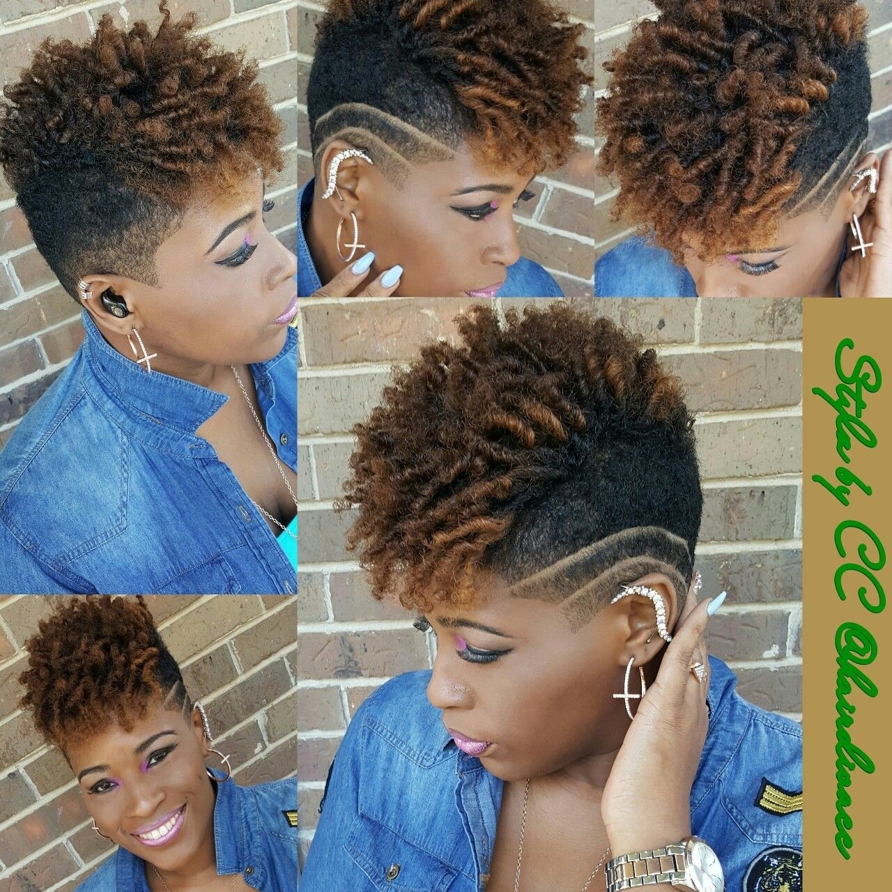 Images Of Black Women Tapered Short Coil Hairstyles - Wavy Haircut