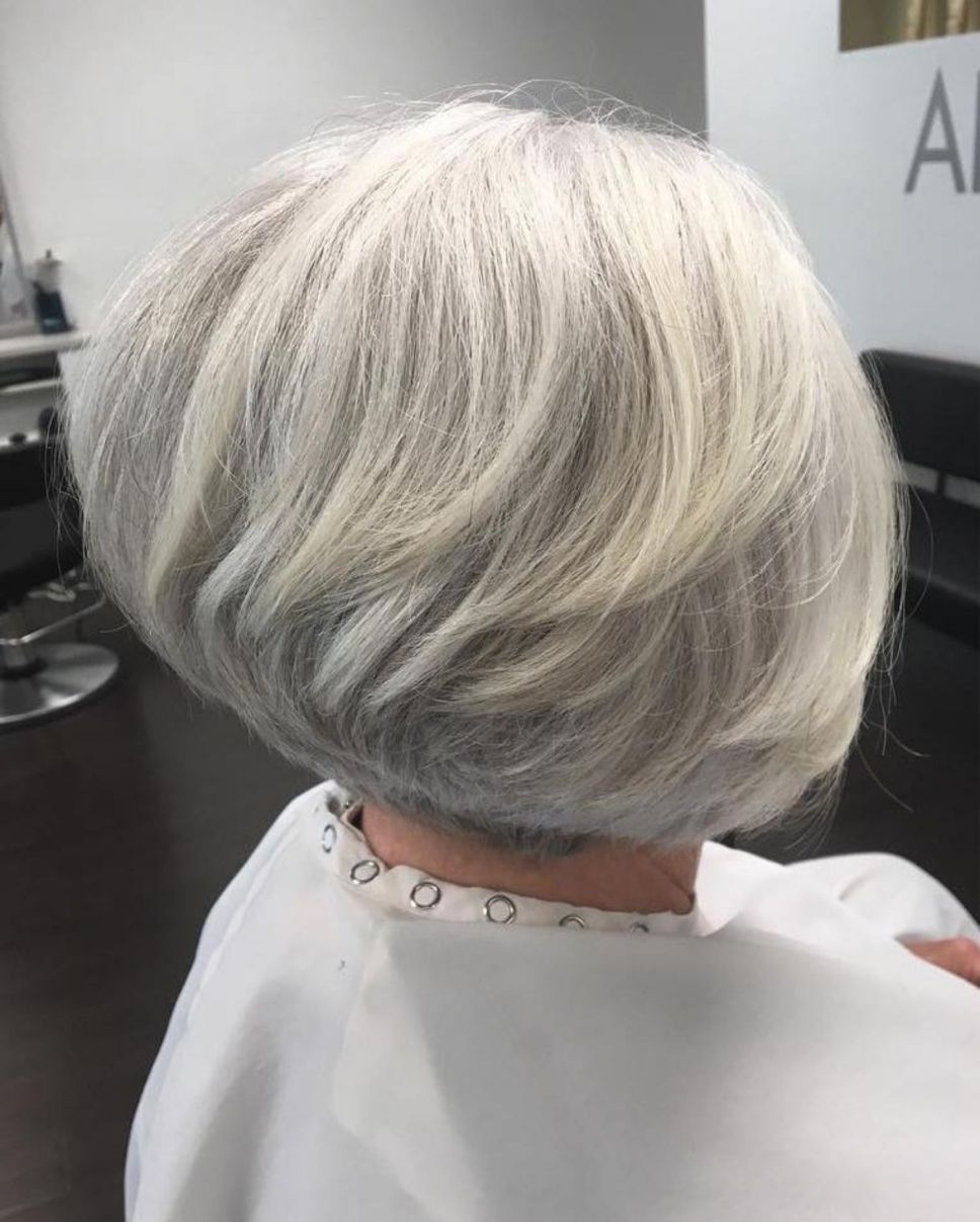 Stacked Gray Bob For Thick Hair | Gray Hair In 2019 | Hair with regard to Best Cuts For Thick Grey Hair
