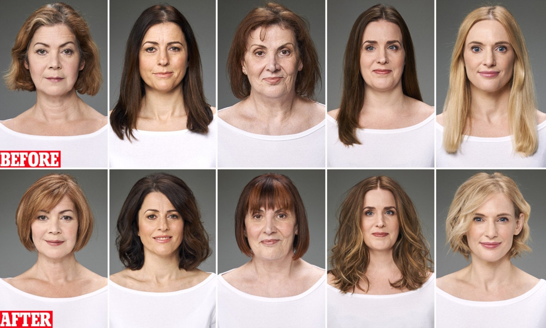 The Haircuts As Anti-Ageing As A Facelift! | Daily Mail Online with Hairstyles To Lift Jowls