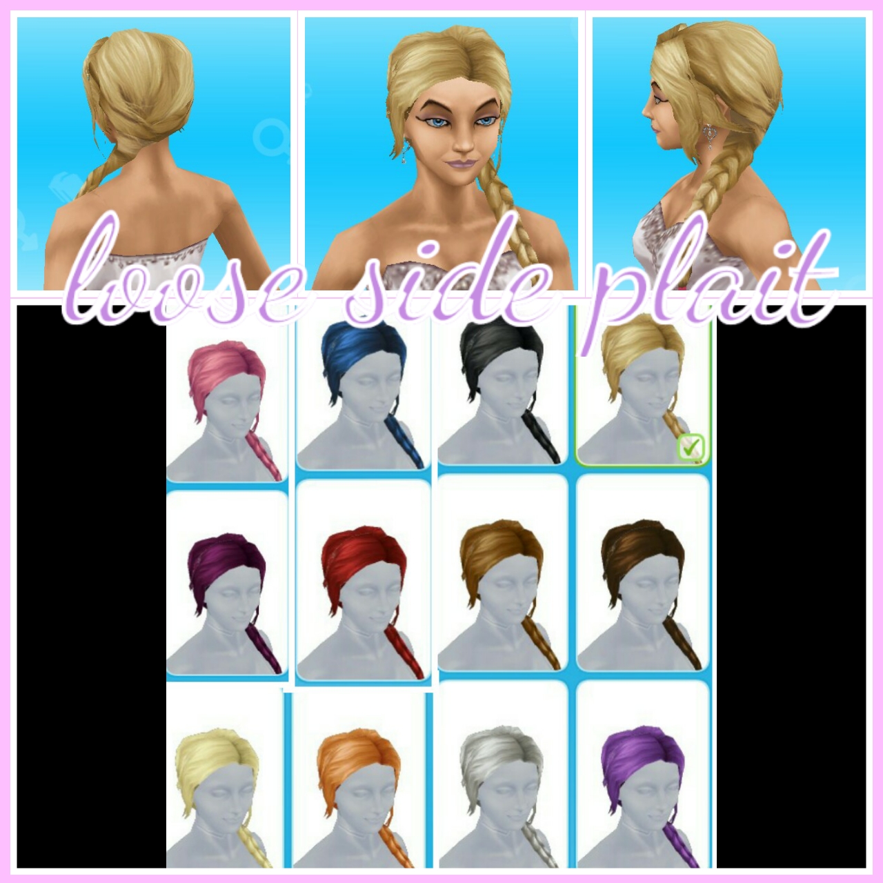 The Sims Freeplay- Boutique Hairstyles Review – The Girl Who pertaining to The Sims Freeplay Hairstyles