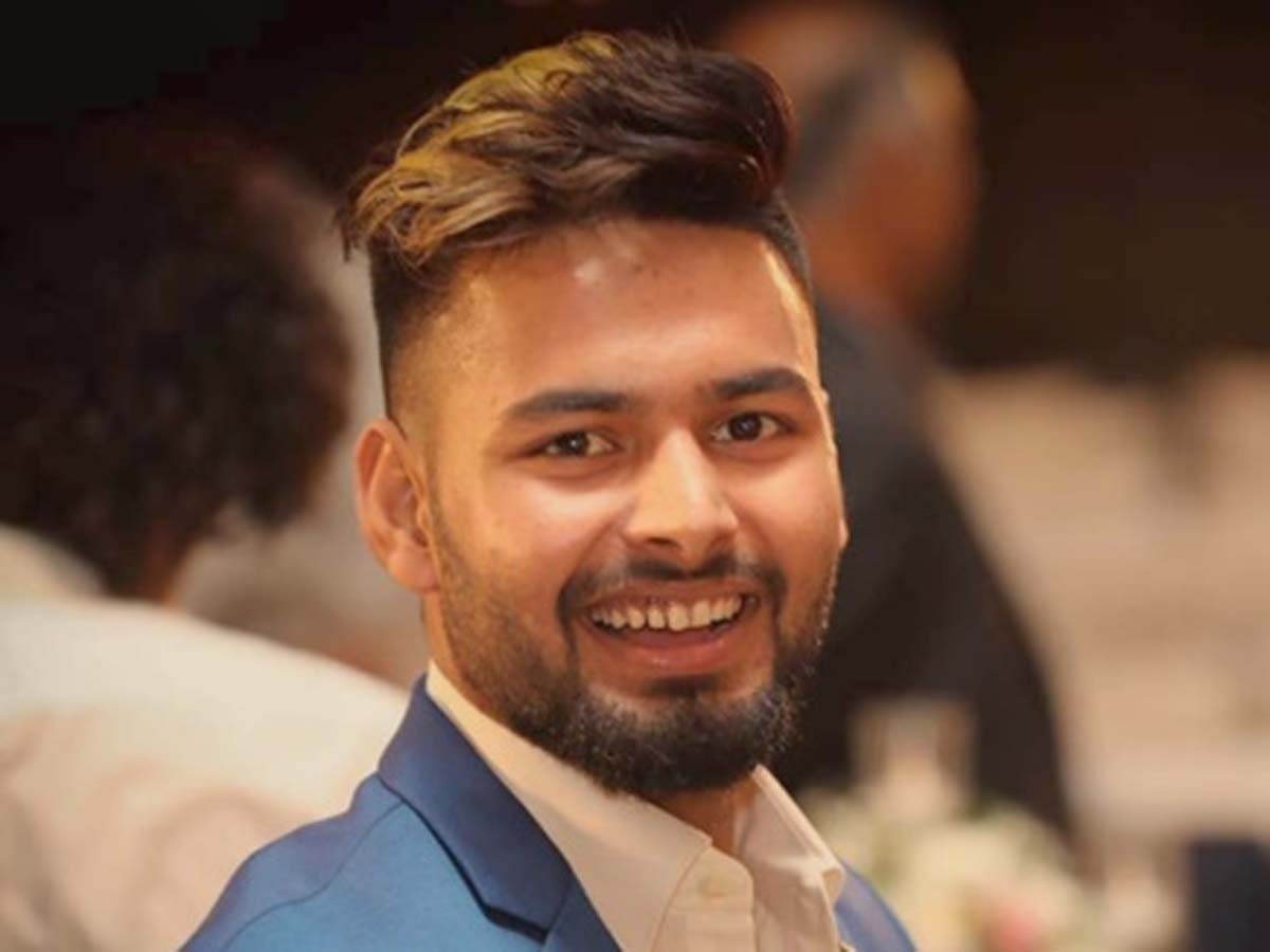 Indian Cricketer Rishabh Pant Hairstyle - Wavy Haircut