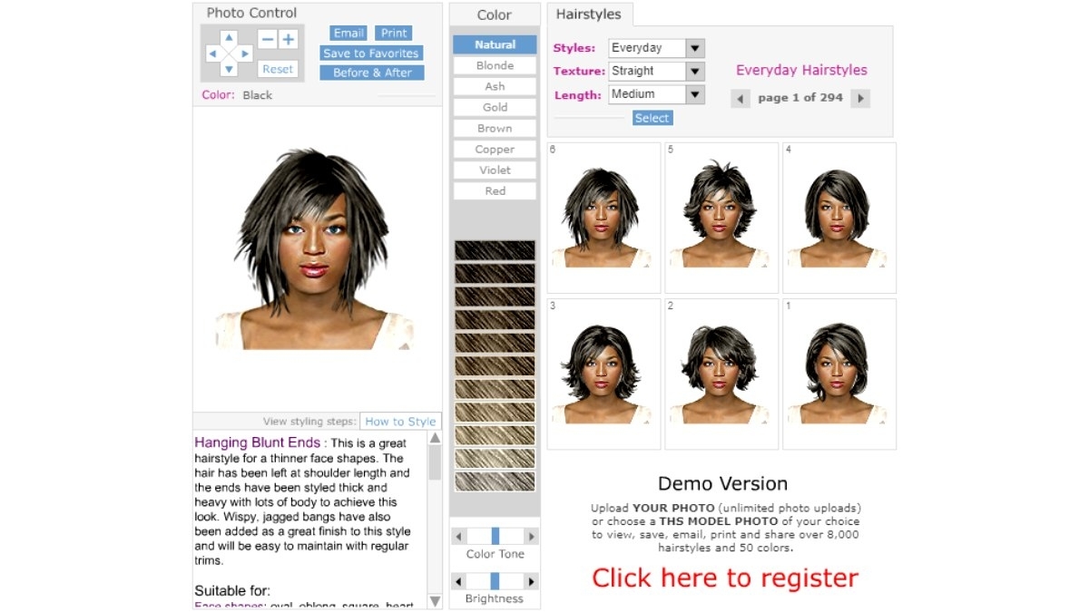 Try On Hairstyles App For Black Hair inside Try New Hairstyles Online Free