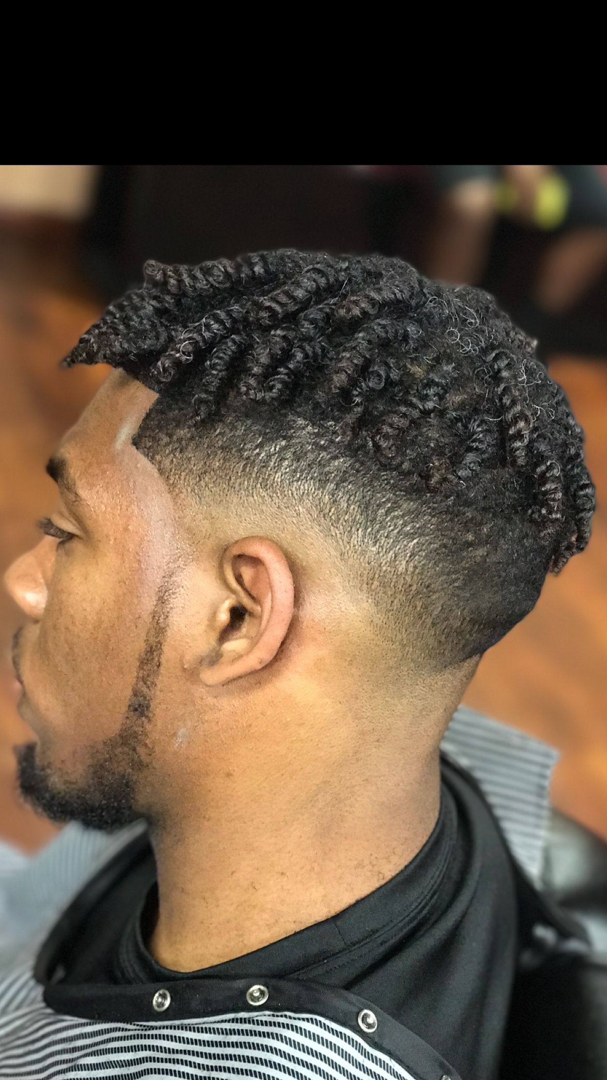 Two Strand Twist My Natural Hair In 2019 Twist Hair Men Intended For Men Two Strand Twists Fade 