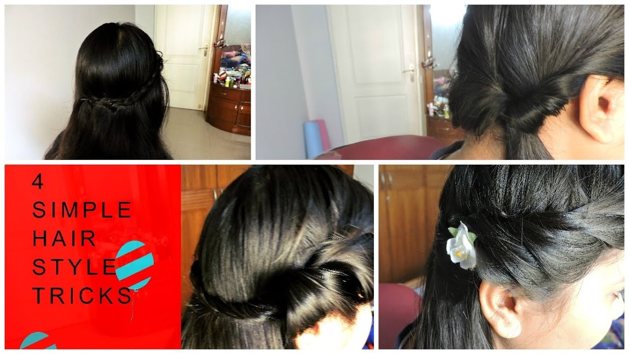 Very Simple Hair Style Tricks For Thin Hair pertaining to Hairstyle For Thin Hair Indian Style