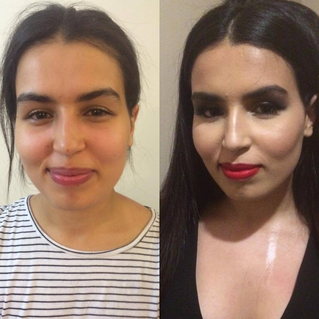 Before And After Incredible Makeup Transformations throughout Makeup Before And After Pictures Tumblr