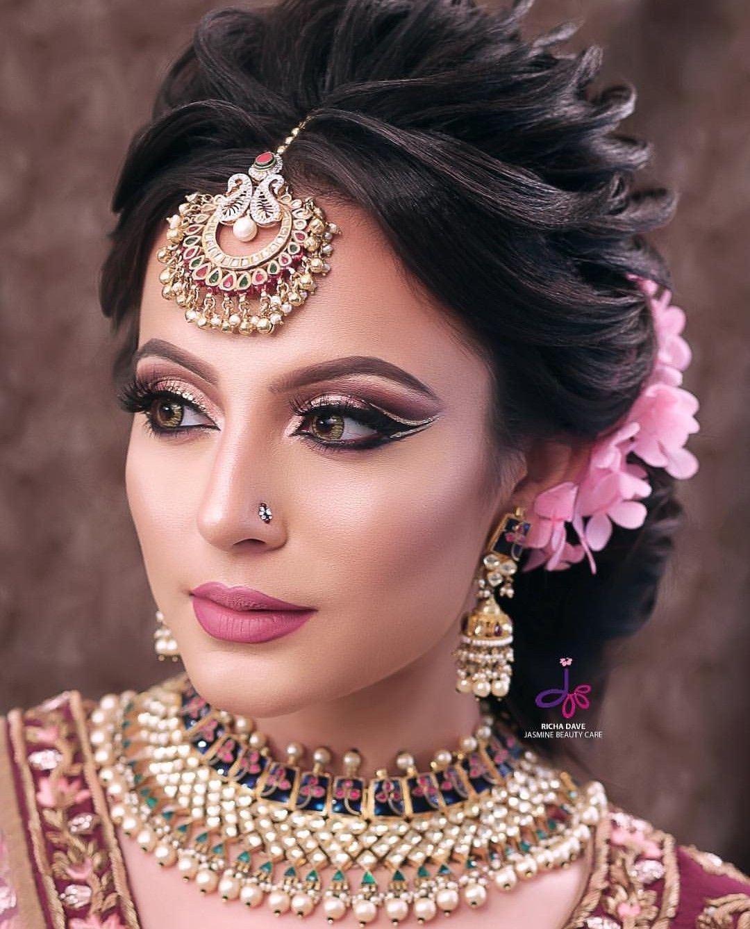 Shikachand | Indian Wedding Hairstyles in Indian Wedding Day Makeup Pictures