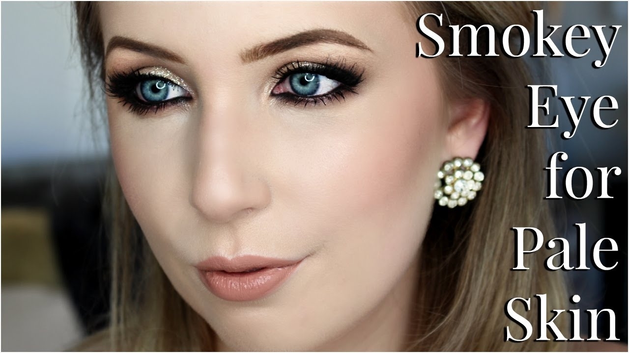 Smokey Eye Makeup For Pale Skin | Tips &amp; Tricks Tutorial in Makeup Tips For Pale Skin And Hazel Eyes