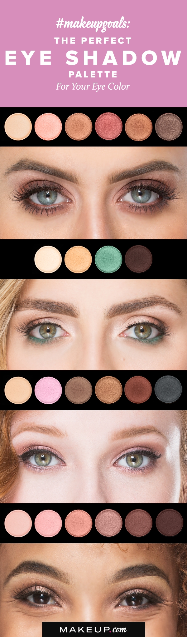 The Best Eyeshadow Palette For Your Eye Color | Best pertaining to Best Makeup Palettes For Green Eyes