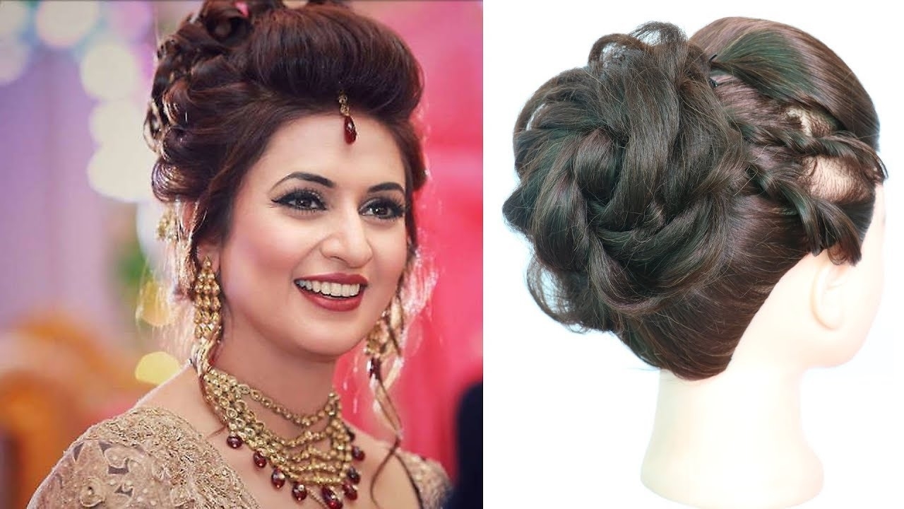 Celebrity Messy Bun Hairstyle || Easy Hairstyles || Bun Hairstyle || Messy  Bun || Juda Hairstyle inside Indian Juda Hairstyle For Short Hair