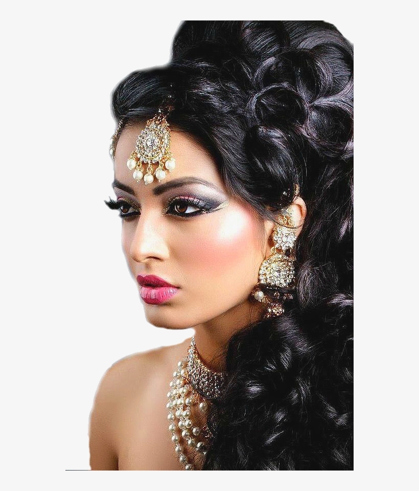 Indian Weddings - Pakistani Bridal Hair Style 2014 Png Image for Indian Hairstyle Download Free