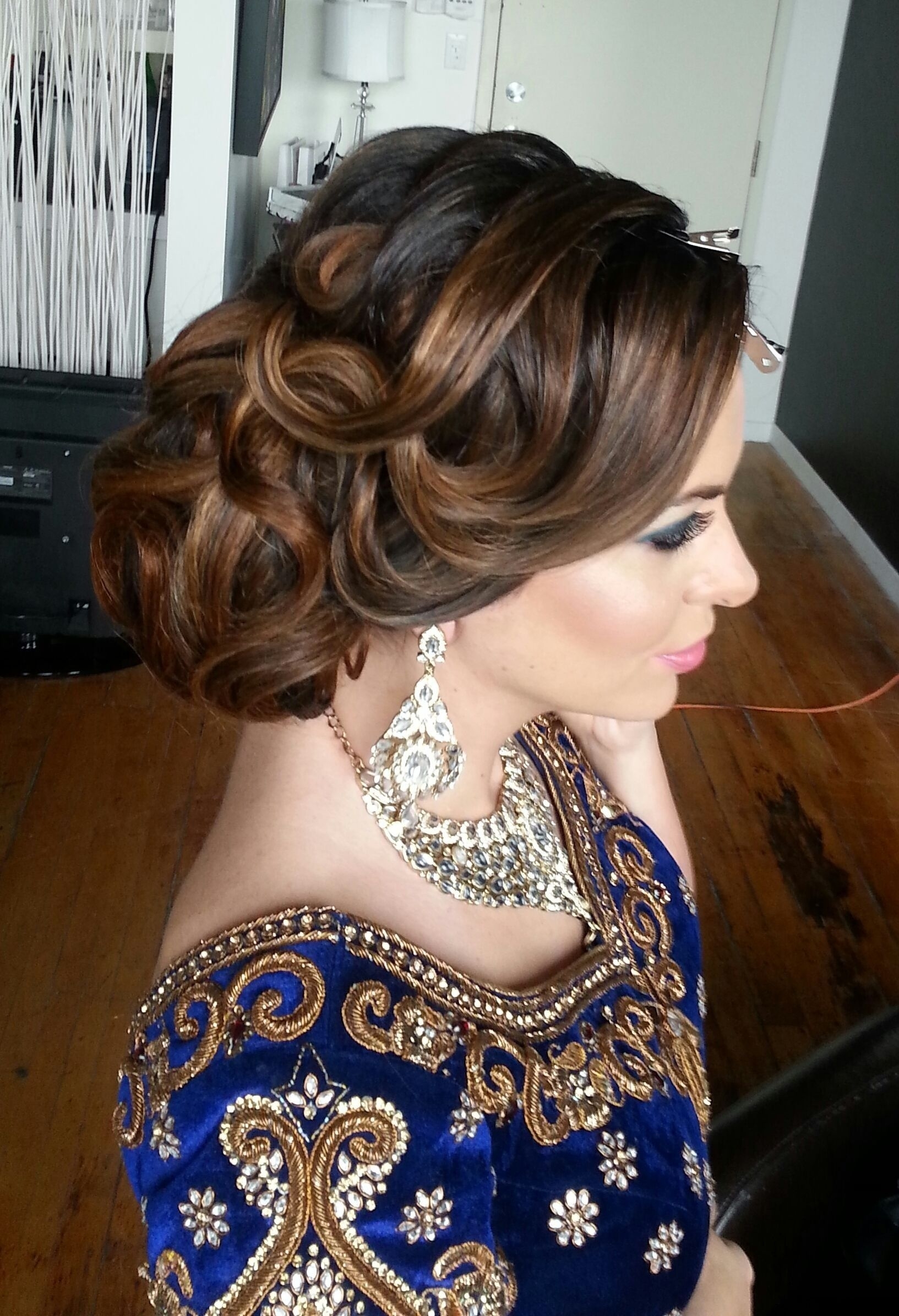 Most Stunning Indian Bridal Hairstyle Updo Pics | Wedding regarding Indian Bridal Hairstyle Updo