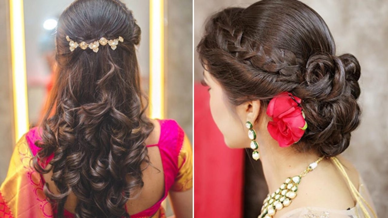 Top 19 Simple And Sleek Indian Hairstyles For Curly Hair in Indian Hairstyle For Woman