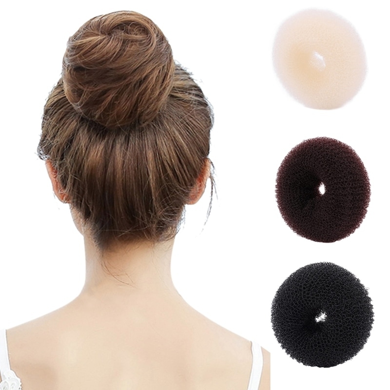 Doughnut Shape Hot Buns Updo Hair Tools Princess Hairstyle with regard to Hair Donut Bun Hairstyle