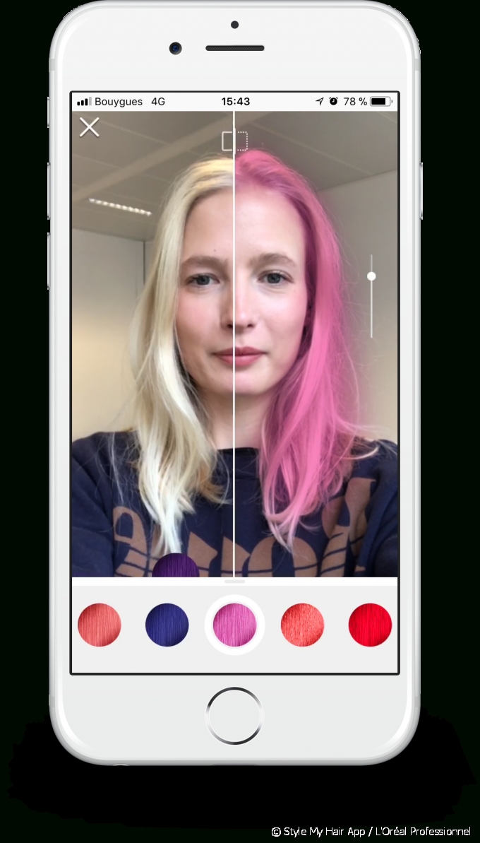 Style My Hair: The 3D App That Lets You Try On Hair Color inside Free Hairstyles On My Face On Your Photo