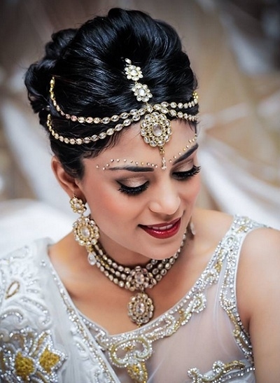 10 Indian Bridal Hairstyles For Weddings, Cocktail And for Indian Hairstyles For Thin Hair For Wedding