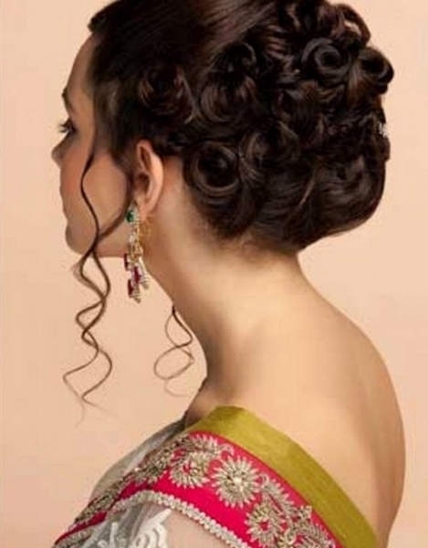 5 Celebrity-Inspired Hairstyle For Indian Wedding Party inside Indian Wedding Hairstyles For Thin Hair