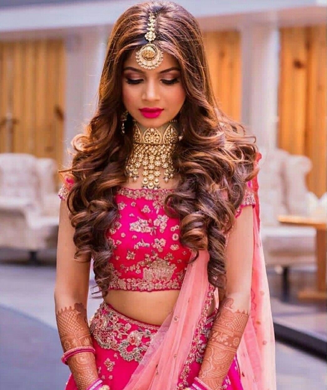 70 Bridal Hairstyles For 2019 Indian Brides | Indian Bride with Indian Hair Do For Wedding