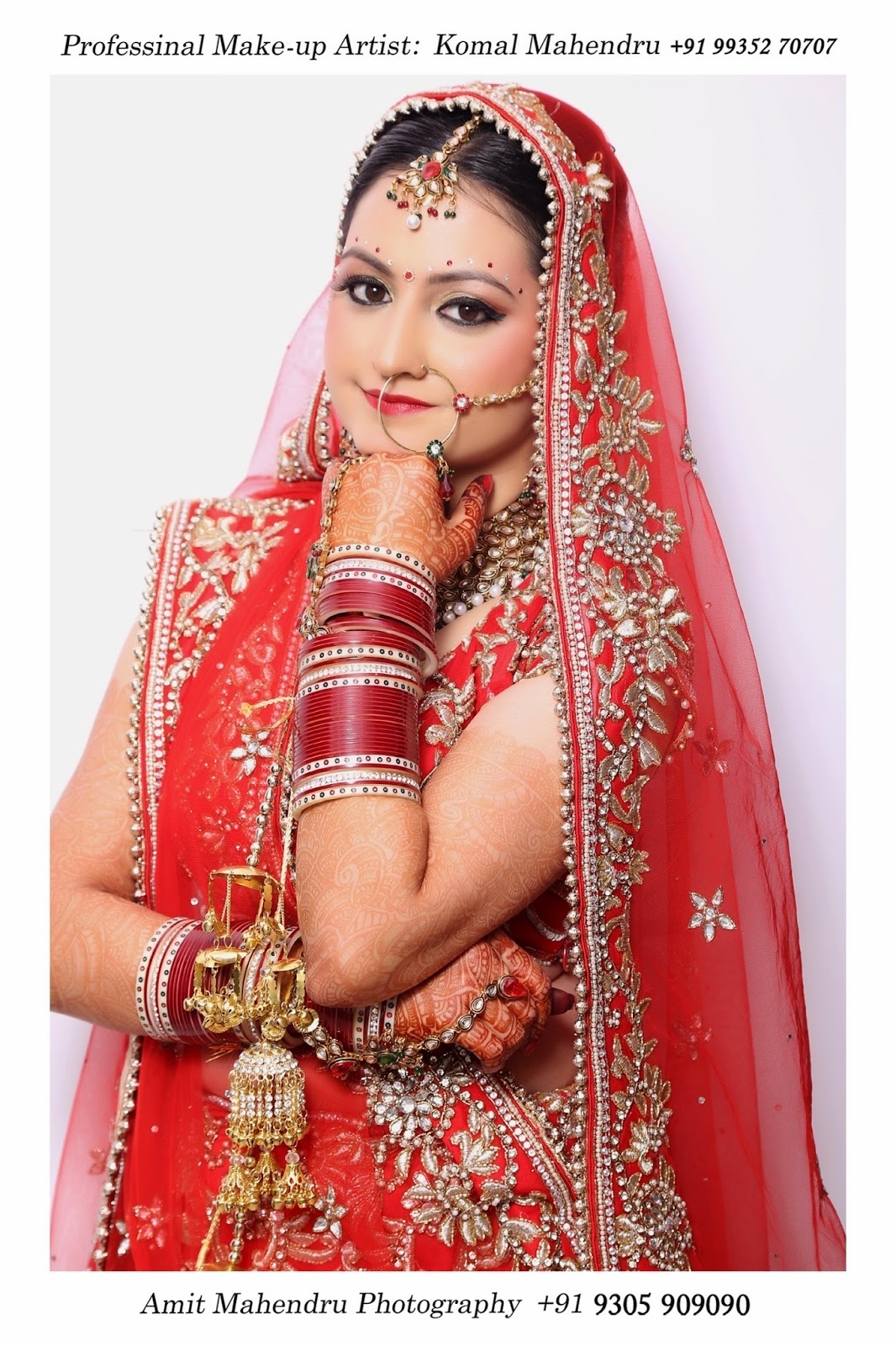 Komal Mahendru'S Professional Makeup - Lucknow, India pertaining to Indian Bridal Hair And Makeup Melbourne