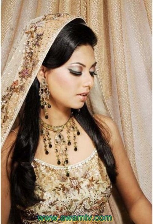 New Wedding Hair Style Collection Beautiful &amp; Stylish. throughout Indian Party Hairstyles For Long Straight Hair